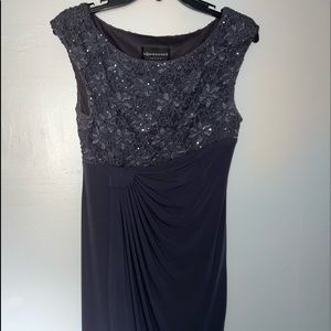 Connected Apparel Sleeveless Lace Dress